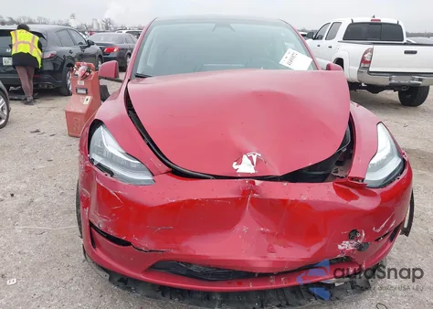 2023 Tesla Model Y Awd/Long Range Dual Motor All-Wheel Drive from USA, damaged, VIN 7SAYGDEE6PA027497